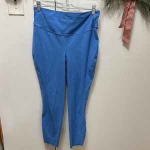 Lululemon Blue High-Waisted curvy Leggings